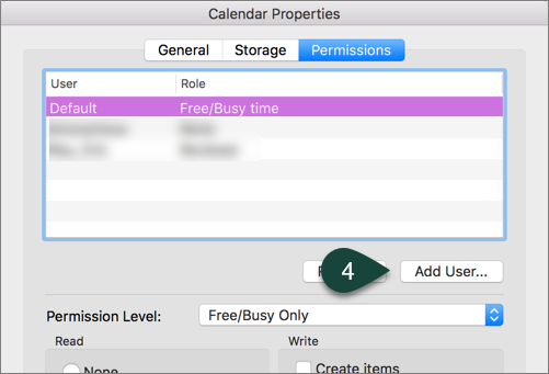 Why Cant I Add A New User To Calendar Properties In Outlook For Mac